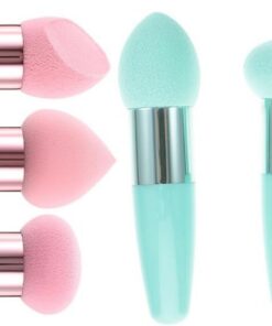 VOSAREA Stylos de Maquillage Portables 6pcs Poignée en Pp et Latex, Outil de Maquillage Pratique pour Dissimuler Imperfections, pour Voyage et Usage Quotidien
