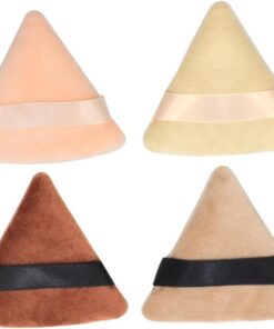 Housoutil 12pièces Triangle Puff De Maquillage Éponge Pour Et Outil De Pour Visage Et