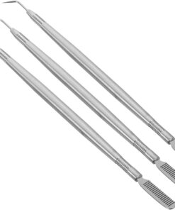 Gatuida 3pièces Séparateur De Cils Acier Inoxydable Outil De Rehaussement Avec Peigne Pour Cils Sourcils Permanentes Extensions De Tiges De Levage