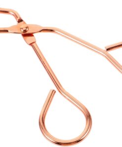 Healvian Recourbe-cils Segmenté Portable Outil Cosmétique en Métal Rose Doré pour Maquillage Féminin Usage Quotidien Compacte et Pratique