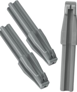 Healeved Taille-crayon à Sourcils 3pcs en Plastique Forme Bec Canard, Outil D'aide à L'affûtage Facile et Robuste, pour Maquillage Précis Quotidien