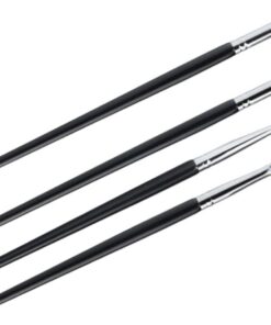 STOBAZA 4pièces Kit De Pinceaux Eyeliner Précision Pour Femme Outils De Maquillage Yeux Applicateur Eyeliner Ensemble Pinceaux Maquillage Yeux