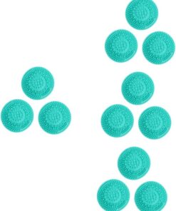 Healeved 12 Pièces Tasse De Pinceau De Maquillage Outil De Nettoyage De Beauté Tampon De Nettoyage De Brosse À Récurer Pour Maquillage Tapis De Nettoyage De Beauté Outil De