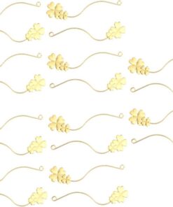 Healeved 20pièces Support Métallique Pour Extensions De Outil De Faux Pour Salon Et Usage Domestique