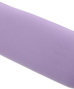 ULTECHNOVO Pochette à Pinceaux Cosmétiques en Silicone Lavande, Porte-pinceaux de Maquillage Compact et Hygiénique, Organisateur de Voyage Pratique pour Accessoires de Beauté