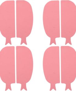 VALICLUD 4paires Coussinets Silicone Pour Cils Outils De Rehaussement Protections Pour Cils Permanents Patchs Pour Inférieurs Accessoires De Beauté Pour Arqués