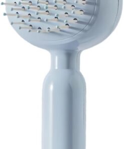 Peigne démêlant à coussin d'air rétractable pour un coiffage | massage apaisant du cuir chevelu avec poils flexibles, outil de soins capillaires pour bouclés, humides et secs, polymère lég