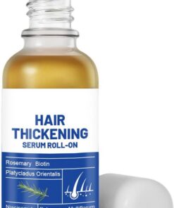Soin Capillaire pour Femme 30 ml Rouleau nourrissant pour bulbes | Rouleau de Soin du Cuir Chevelu Pour Homme, Femme, Perte de Densité, Fourches, Dommages, Excès de Sérum