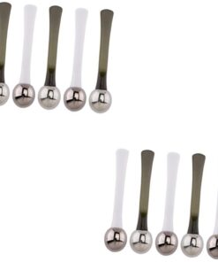 Healeved 12pièces Outils De Massage Pour Yeux Spoons Et Bâtons De Fatigue Oculaire Et Rides Design Pratique Et Portable