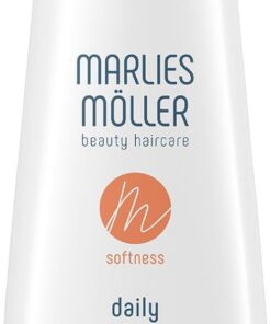 Marlies Möller Softness Daily Repair Shampoo - Shampooing hydratant intensif à l'huile de passiflore & à l'huile Gold-of-Pleasure - Soin capillaire lissant pour cheveux secs - Made in Germany - 200 ml