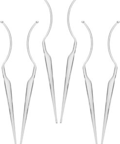 STOBAZA Lot de 6 Supports Transparents pour Faux Cils Réutilisables, Présentoirs Légers et Stables pour Maquillage Professionnel, Outil Pratique pour Organisation et Présentation