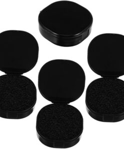 Healeved 8pièces Nettoyage De Pinceaux De Maquillage Avec Éponge Outil Pratique Boîte De Nettoyage Pour Brosse à Yeux Pour Maquillage Et Cosmétique