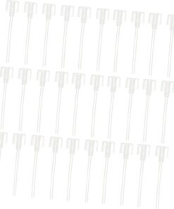 OUNONA Lot de 50 Pompes Distributeur Parfum en Plastique Petit Format pour Recharge Parfum sans Fuite Outil Cosmétique pour Flacon Vaporisateur Voyage