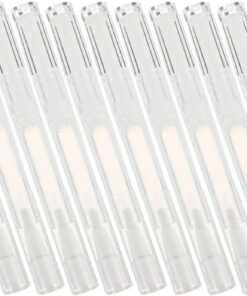 Artibetter Lot de 15 Tubes Vides pour Manucure 3ml en Pp, Applicateurs Faciles à Nettoyer et Transporter, pour Huile à Ongles et Soin des Cils
