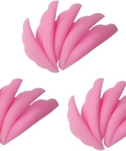 Healvian 3 Coussinets Silicone pour Recourbement de Cils Outils Extension de Cils Rose