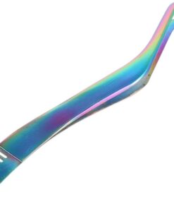 Artibetter Pince à Épiler Outil Professionnel Peigne Intégré en Acier Inoxydable Facile à Nettoyer pour Extensions de Cils pour Maquillage des Faux Cils