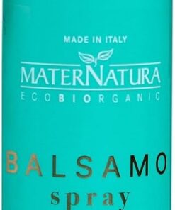 Maternatura, Baume Spray aux Fleurs de Coton, Sans Rinçage, Démêle les Cheveux, Parfum de Monoï, Routine Beauté pour le Cuir Chevelu et les Cheveux Gras, Bio, Made in Italy - 150 ml