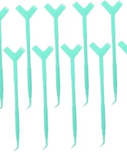 VICASKY 10pcs Tige Séparateur Cils Y-shaped Design Brosse Rehaussante pour Cils Sourcils
