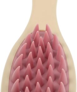 VICASKY Brosse à Shampooing Avec Poignée Silicone Brosse Massante Pour Chevelu Exfoliation Douce Et Nettoyage Outil De Soin Capillaire