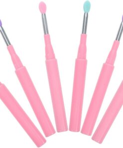 VALICLUD 6pièces Gommage à Avec Pinceau Applicateur Silicone Outil De Maquillage Pour Et Gloss
