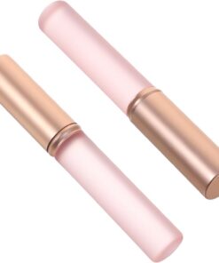 STOBAZA 2pièces Applicateurs Lèvres Portables Outils De Maquillage Pour Gloss Et Soin Des Lèvres Pratique Pour Femmes Et Professionnels
