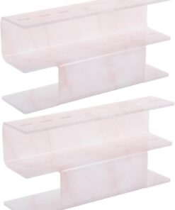 VICASKY 2pièces Support pour Pinces à Épiler à Acrylique Lot de Organisateur Compact pour Outils de Maquillage et Accessoires de Beauté