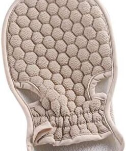 Serviette exfoliante pour le corps 1pc Bath Body Body Douche Gants Skin Exfoliant Spa Massage Mitt Lattice Particules Particules Baignoire de gant Bandoulière pour la douche Gants de toilette exfolian
