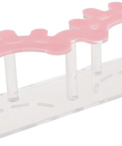 VICASKY Support D'organisateur pour Pinces à Épiler en Acrylique à 8 Emplacements, Présentoir Élégant pour Outils de Salon de Beauté