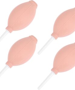 Ciieeo 4 Souffleurs D’air pour Extensions de Cils, Souffleur Portatif Rose pour Séchage Rapide de Colle, Kit Multi-usages pour Nettoyage Précis des Cils, Outil Léger et Pratique