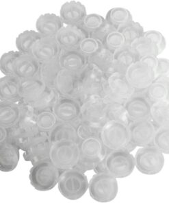 STOBAZA 300 pièces Coupelles pour Extensions de Cils Porte-colle Anti-débordement Compact et Pratique pour Salon de Beauté et Usage Domestique