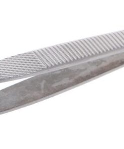 Pince à épiler pour sourcils en acier incliné Outil de beauté pour sourcils Accessoires de maquillage pour le visage Pointe plate Plucker pour femme