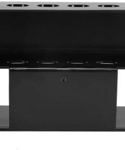 Generic Support pour extensions de cils - Grande capacité - Design double couche - 8 trous - En acrylique - Pour salon de manucure, salon de beauté, ménage