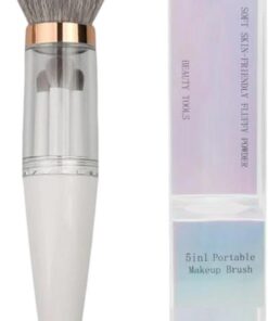 Kit Pinceaux Poils Synthétiques Outils Beauté Femme | Coffrets & Kits Pinceaux pour poudre libre, fard à paupières, bronzer, blush, anticernes, maison, extérieur, vacances