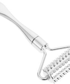 ULTECHNOVO Roller Applicateur Yeux Métal pour Crème Contour Yeux Outil de Massage Raffermissant et Absorbant Compact et Portable pour Soin Beauté Femme