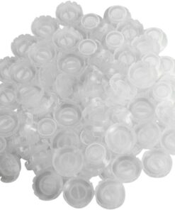 VOSAREA Support Anti-déversement pour Extensions de Cils en Plastique, 300 Pièces, Organisateur Créatif pour Outils de Greffage de Cils