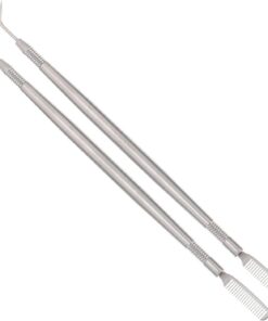 VICASKY Peignes à Sourcils pour Lifting Cils et Séparation Précise 2pcs en Acier Inoxydable Double Extrémité Outil Solide et Facile à Utiliser Quotidien