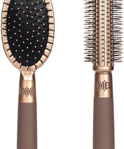 Gatuida 2pièces Peignes à Cheveux Plats pour Massage du Chevelu et Démêlage Lot de Peignes Portables pour Soins Capillaires