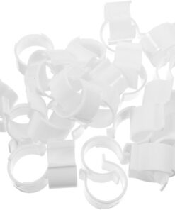 STOBAZA Lot de 30 Clips Plastique pour Pompe de Bouteille, Accessoires Beauté Femme, Sécurisent Tête de Pompe et Flacon de Lotion, Faciles à Utiliser pour Outils de Maquillage