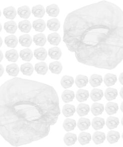 OUNONA Protège-oreilles Étanches Jetables 1000 Pcs Taille Unique Protection Waterproof pour Adultes Soins Capillaires Bain et Voyage Matériaux Hypoallergéniques Confortables