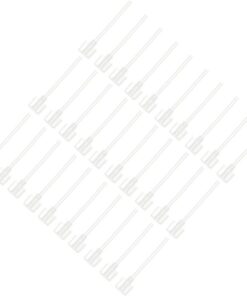 Healeved Pompe à Lotion sans Odeur en PP pour Flacon de Parfum Mini, Outil de Transfert Léger et Amovible, Lot de 60 Pièces pour Voyage et Maquillage