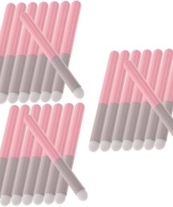 Healeved 24pièces Pinceaux à Miniatures De Brosse à Gloss Pratique Pour Maquillage Outil Cosmétique Multifonctionnel