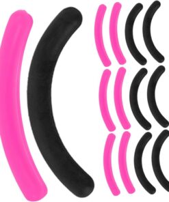 Healvian 2 Boîtes Coussins de Recourbe Cils Silicone Boîtes de Recharges Élastiques pour Recourbe Cils Accessoires Pratiques pour Regard Éblouissant