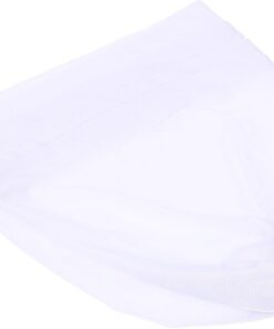 VOSAREA Bonnet de Nuit en Coton et Lin pour Femmes, Doux, Élastique et Résistant à L'usure, Bonnet de Soins Capillaires Confortable pour Dormir et Promener le Chien