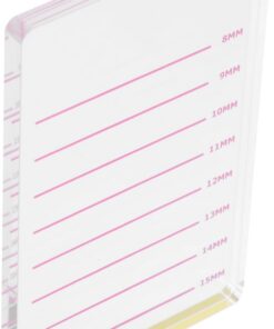OUNONA Planche D'extension de Cils en Acrylique Accessoire Pratique et Facile à Nettoyer Design Délicat pour Greffe de Cils en Salon de Beauté ou Usage Personnel