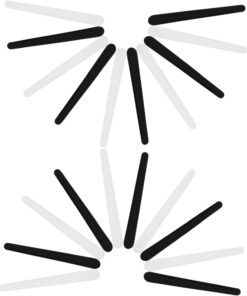 VICASKY 20 Pièces Spatule de Maquillage pour Masques Faciaux Outil Pratique pour Mélanger et Prélever Blanches Noires