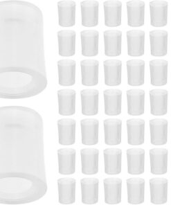 STOBAZA Adaptateurs pour Pompe de Remplissage 50 Pièces, Outils Compacts pour Distributeurs Liquides, Adaptés aux Parfums et Pulvérisateurs pour Usage Quotidien