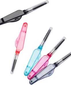 OUNONA 10pièces Lot De Peignes à Cils Pliables Brosse De Maquillage Pour Sourcils Et Cils Outil De Cosmétiques Compact Et Pratique