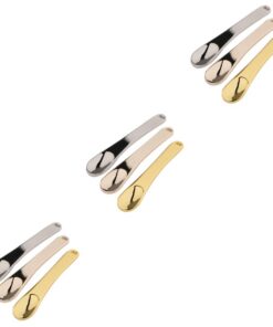 OUNONA 9pièces Spatule De Maquillage Outil Cosmétique Pour Crème Visage Et Application De Masque Pratique
