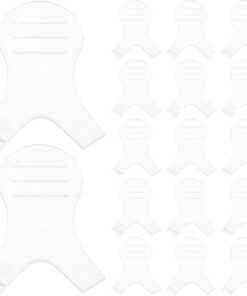 Outil de Rehaussement de Cils en Plastique, Peigne en Y, Lot de 50 | Débutants, Format Léger, Usage Voyage et Déplacements Professionnels, Accessoire de Greffe