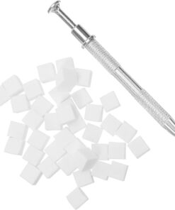 VALICLUD Set Éponges Applicatrices Ongles et Visage avec Boîte de Rangement Éponges Douces pour Manucure Dégradée et Maquillage Accessoires Nail Art DIY Polyvalents